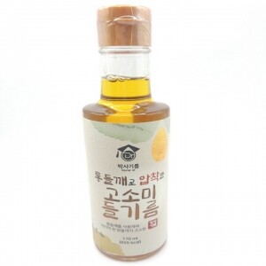 통 들깨로 압착한 고소미 들기름